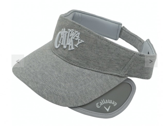 キャロウェイの可動式セル付きサンバイザー