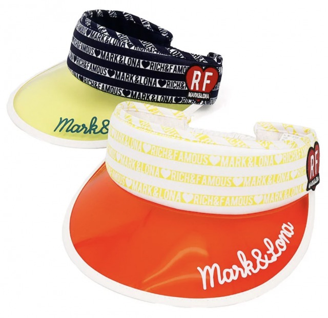 マークアンドロナのスケルトンサンバイザー