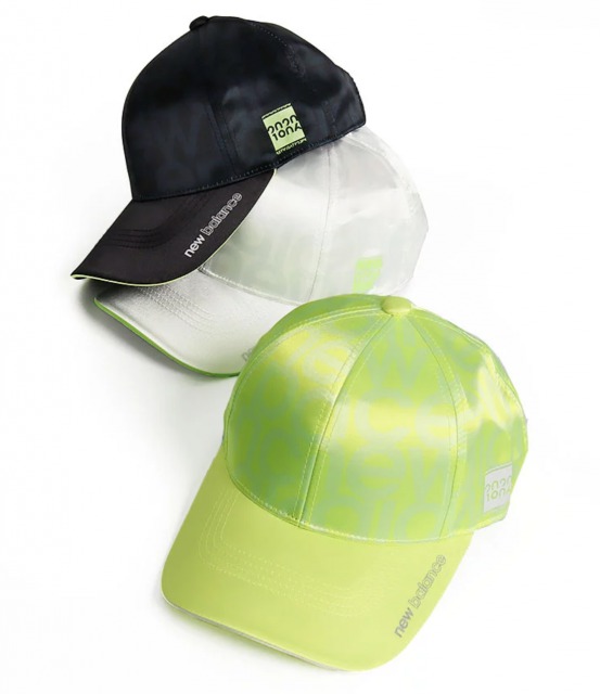 ニューバランスゴルフのサテンキャップ