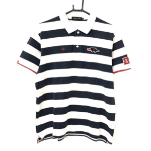 ボーダー柄のゴルフウェア