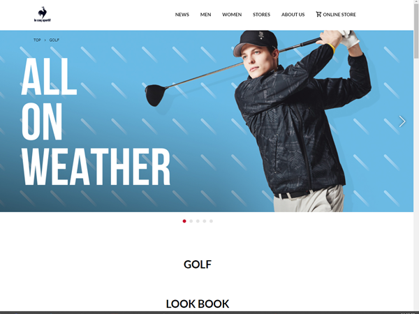 li coq sportif公式HP