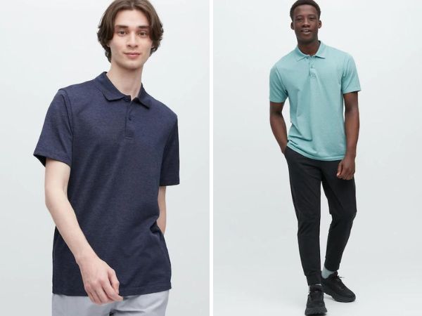 ユニクロ ゴルフウェア ドライEXポロシャツ