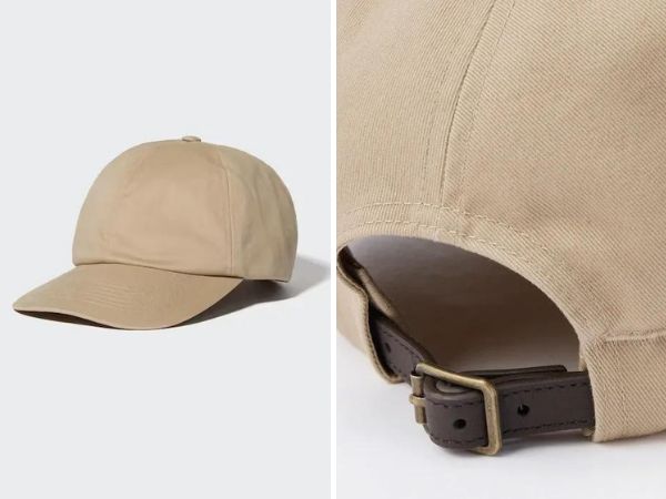 ユニクロ ゴルフウェア UVカットツイルキャップ