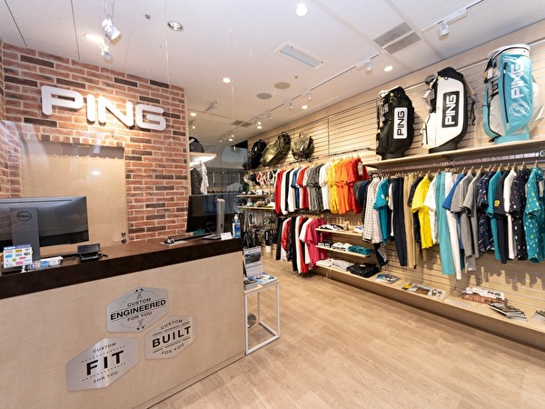 ゴルフウェア 新宿 PINGフィッティングスタジオ新宿