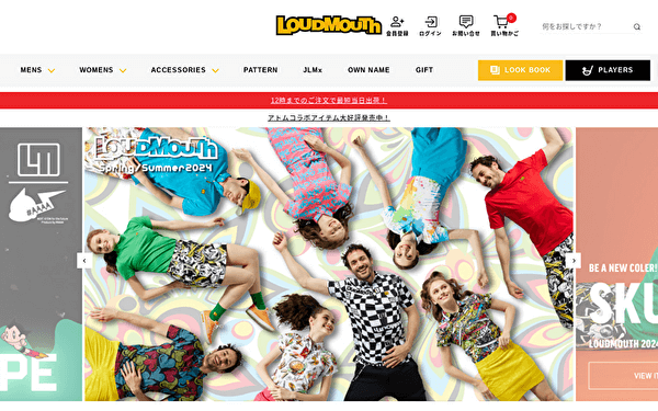 ゴルフウェア おしゃれ ブランド メンズ ラウドマウス