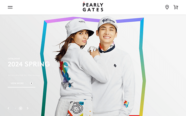 パーリーゲイツ 2024年 春コレクション