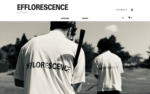 EFFLORESCENCE ゴルフウェア 流行 2025