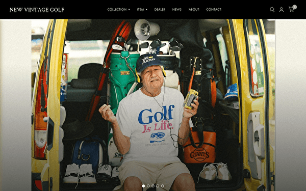 NEWVINTAGEGOLF ゴルフウェア 流行 2025