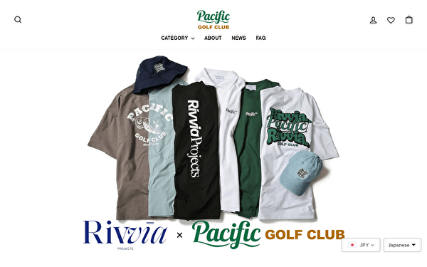 PacificGOLFCLUB ゴルフウェア 流行 2025