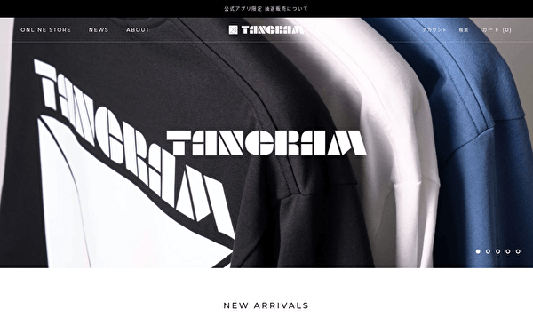 TANGRAM ゴルフウェア 流行 2025