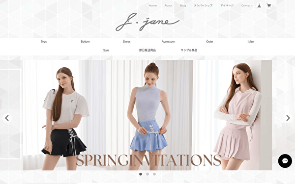 JJANE 可愛い ゴルフウェアブランド