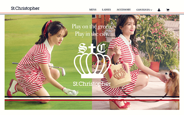 St.Christopher 可愛い ゴルフウェアブランド