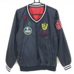 【新品】パーリーゲイツ 中綿リバーシブルスニード ネイビー 片面レッド 袖着脱可 ブルゾン 防風 メンズ 3(S) ゴルフウェア PEARLY GATES