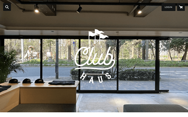 ゴルフウェアブランド CLUBHAUS