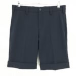 【新品】ブリーフィング ハーフパンツ 黒 ストレッチ 吸汗速乾 UVカット 透け防止 メンズ M ゴルフウェア 2025年モデル BRIEFING